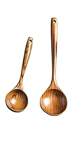 2 Pcs Large Wooden Spoons for Cooking Serving Mixing Kitchen Spoon Big Acacia Wood Utensils Set Teak Spatula Cooking Spoon Set Bamboo Baking Spoons Non Toxic Kitchen Tools Cooking Accessories 2 Pcs Large Wooden Spoons for Cooking Serving Mixing Kitchen Spoon Big Acacia Wood Utensils Set Teak Spatula Cooking Spoon Set Bamboo Baking Spoons Non Toxic Kitchen Tools Cooking Accessories