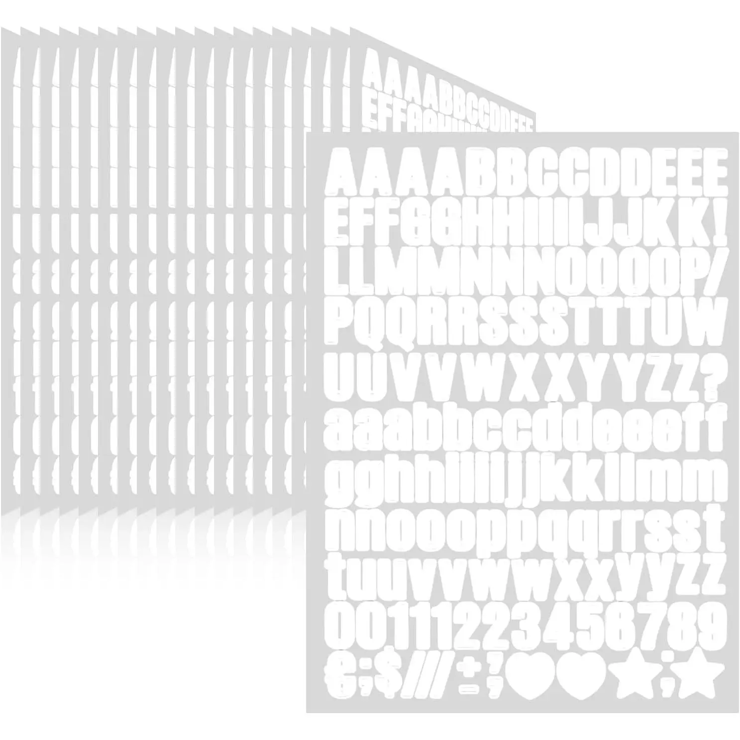 White 20 Sheets