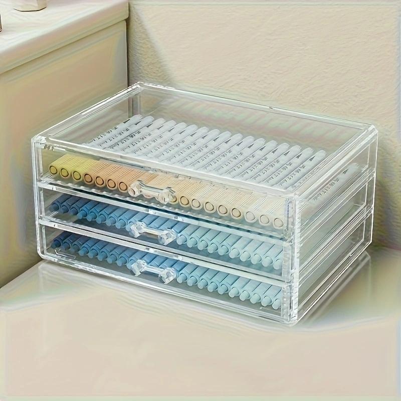 Stackable Desktop Storage Box, Large Capacity Organizer, Ideal for Pencils, Markers, Cosmetics, Small Items, Multi-Purpose Storage Solution
