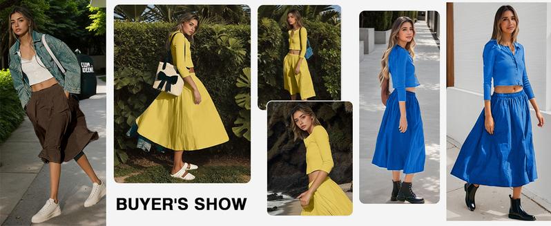 JovenPara ValentinesDay Women's 2 Piece Lounge Sets Matching Ribbed Button Down Cardigan & Elastic Waist Skirt Sets gifts JovenPara ValentinesDay Women's 2 Piece Lounge Sets Matching Ribbed Button Down Cardigan & Elastic Waist Skirt Sets gifts