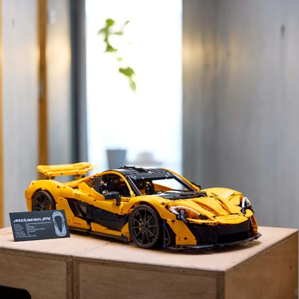 Technic  P1 Hypercar Building Set, Scale Model Car Kit for Adults to Build, Collectible Vehicle with V8 Piston Engine and 7-Speed Gearbox, Gift for Men, Women, Him or Her 42172 P1 building kit for birthday/Christmas gift  P1 building blocks gift for car l