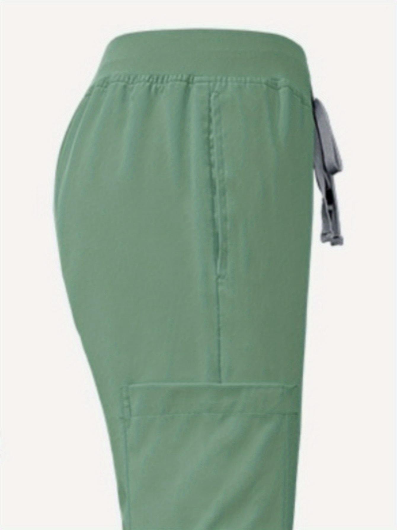 Mens M-edical Scrubs Set Short Sleeve Hand Washing Uniform Breathable D-ental Doctor S-urgical Workwear Outfit