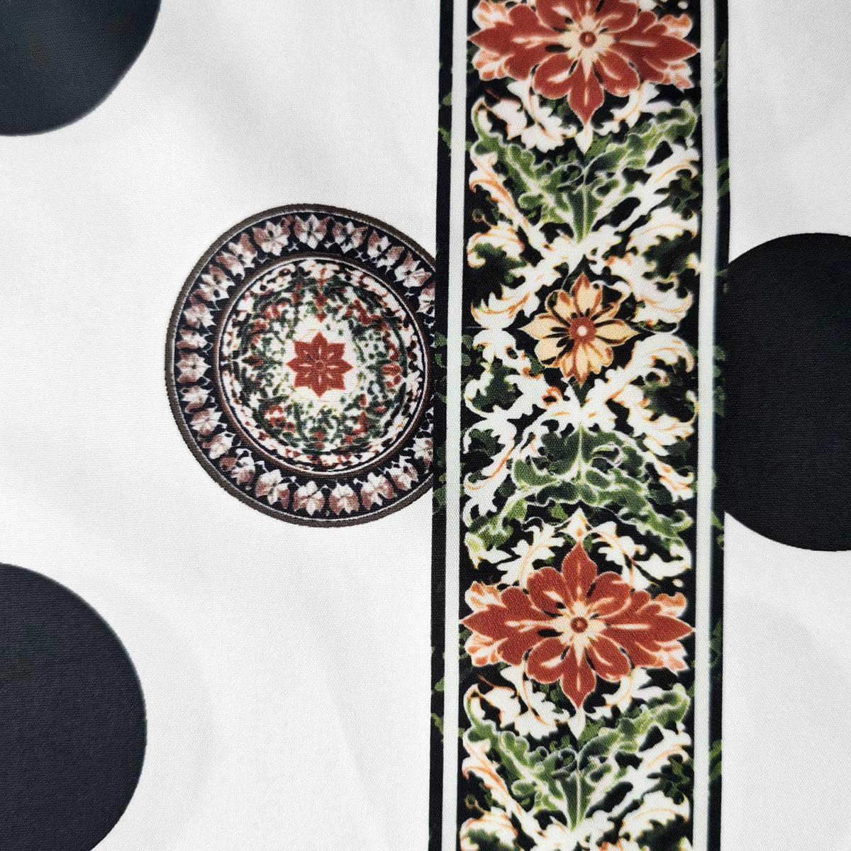 Women's Dot Paisley Floor-Length Palazzo Pants - High Waist Silky Satin Loose Leg Trousers with Side Pockets, Hidden Zip, Elastic Back Waistband, Resort & Workwear Bottoms, Loose Legs,clothes for back to school,first day of school outfits Women's Dot Paisley Floor-Length Palazzo Pants - High Waist Silky Satin Loose Leg Trousers with Side Pockets, Hidden Zip, Elastic Back Waistband, Resort & Workwear Bottoms, Loose Legs,clothes for back to school,first day of school outfits
