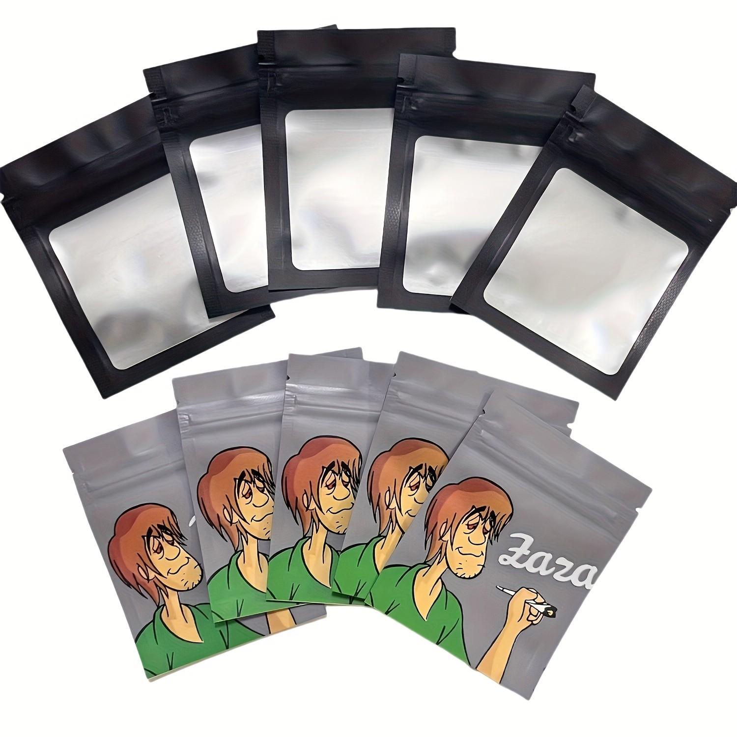 20/50PCS Reusable Polyester Film Zipper Storage Bag,  Ideal for Party Gifts, Gift Wrapping, Durable and Convenient