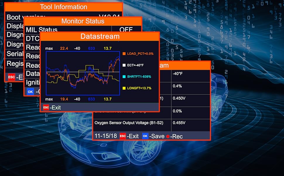 ANCEL FX2000 Automotive OBD2 Scanner, Engine ABS SRS Transmission Diagnostic Tool, Check Engine Code Reader for All Cars, Lifetime Free Upgrade ANCEL FX2000 Automotive OBD2 Scanner, Engine ABS SRS Transmission Diagnostic Tool, Check Engine Code Reader for All Cars, Lifetime Free Upgrade