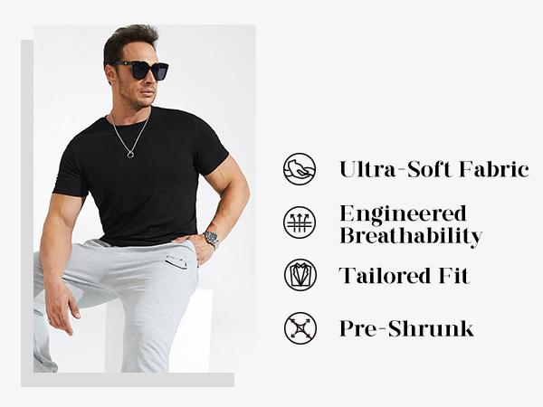 JMIERR Mens 3 Pack Cotton Hipster Hip Hop Longline Crewneck T-Shirt,Menswear Casual Tshirt Tops,TikTokShopfalldealsforyou JMIERR Mens 3 Pack Cotton Hipster Hip Hop Longline Crewneck T-Shirt,Menswear Casual Tshirt Tops,TikTokShopfalldealsforyou
