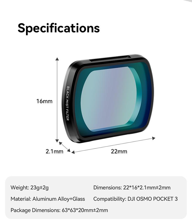 Ulanzi Pocket3 Accessories Collection, Expansion Adapter & Mini Tripod Kit for DJI Osmo Pocket 3 Mount with 1/4" Screw, Quick Release LED Light, Action Camera Accessories