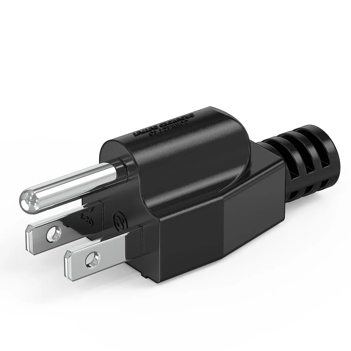Neutral Ground Bonding Plug - 16A for Floating Neutral Systems, Surge Protection Grounding Adapter for Portable Inverter Generator & RV Camping, Solve Open Ground  (Black)