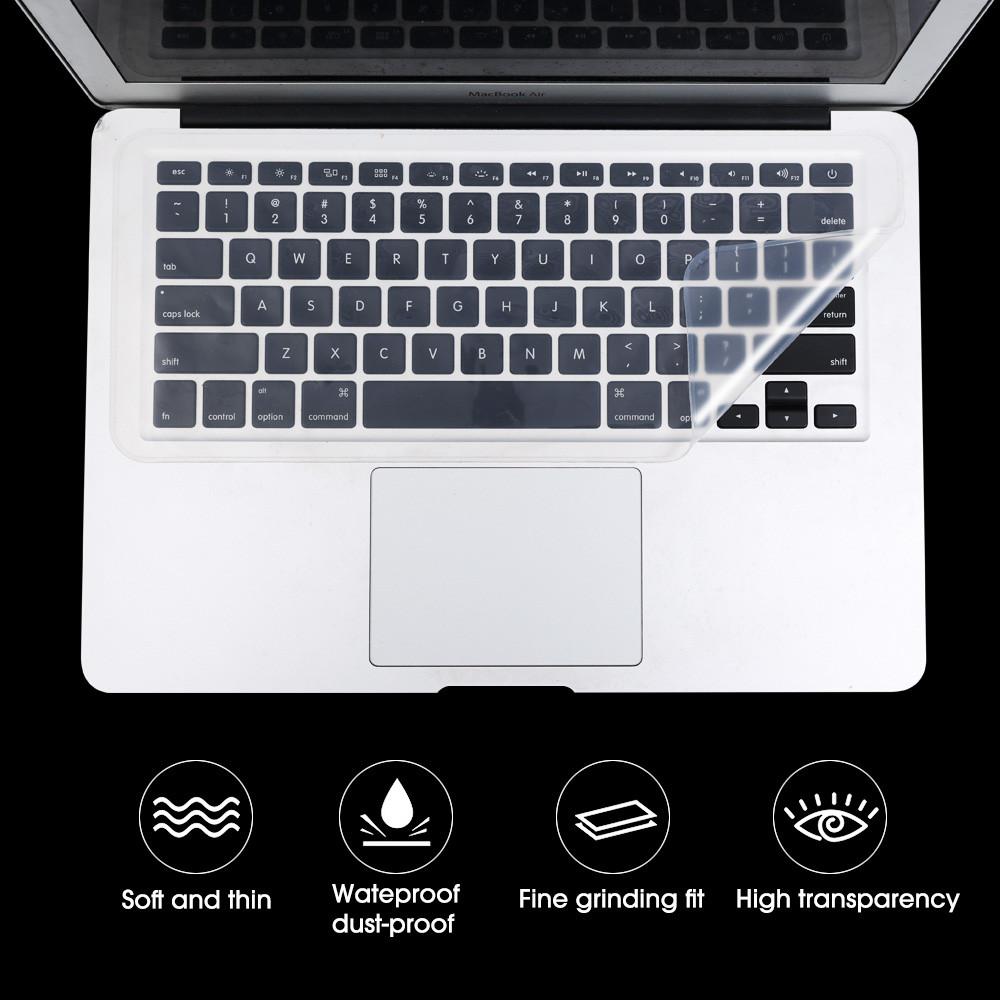 13-14 Inch 15-17 Inch Universal Laptop Notebook Keyboard Silicone Cover Dustproof Protective Waterproof Film Laptop Keyboard Covers