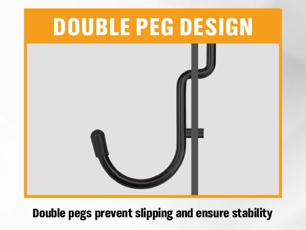 286-Piece Extra Thick Pegboard Hooks Set, 1/4" Heavy Duty Black Peg Board Organizer Accessories with Bins, Metal Pegboard Accessories with Pegs Lock, Peg Board Hooks for Hanging 286-Piece Extra Thick Pegboard Hooks Set, 1/4" Heavy Duty Black Peg Board Organizer Accessories with Bins, Metal Pegboard Accessories with Pegs Lock, Peg Board Hooks for Hanging