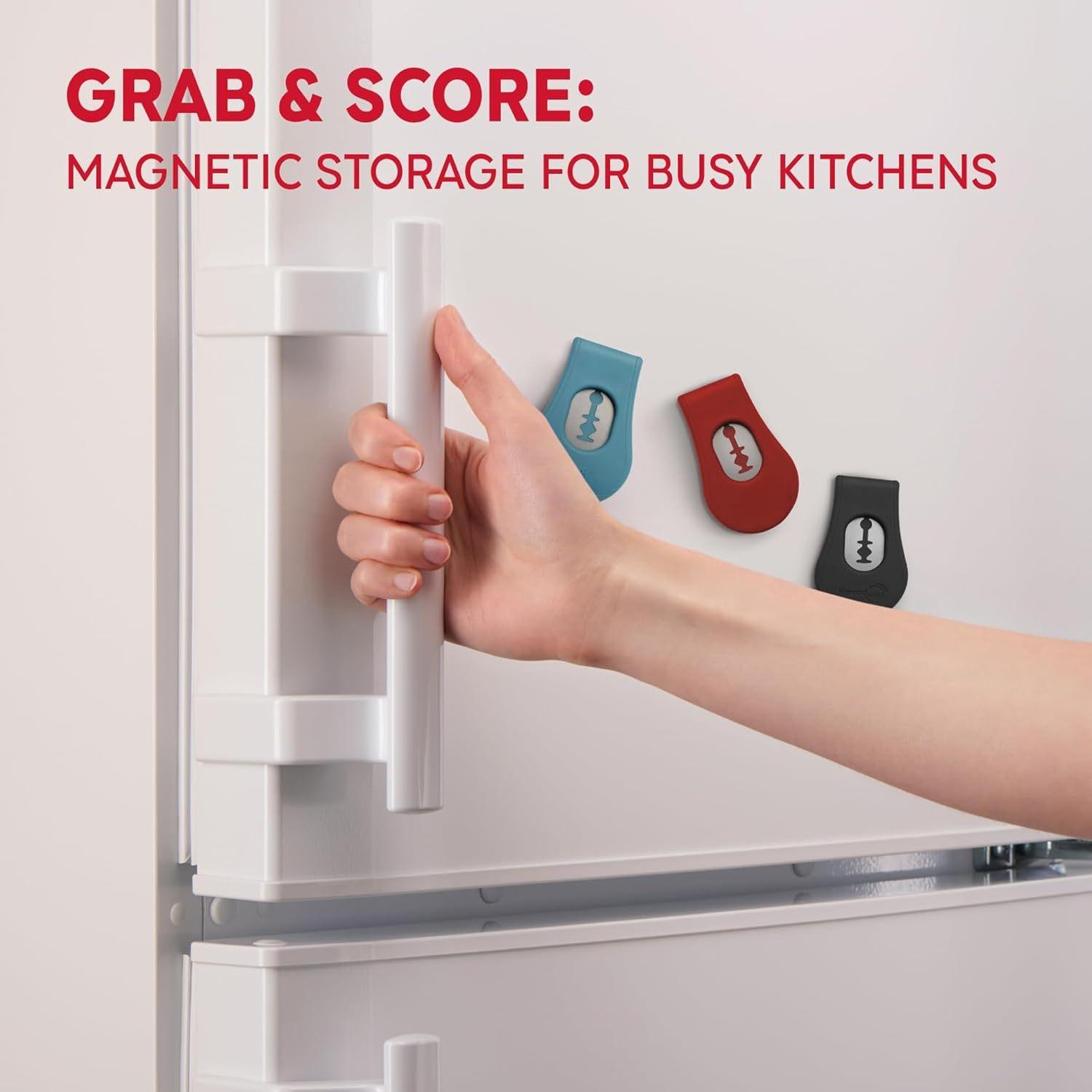 KneadAce Sourdough Starter Kit – 34oz Starter Jar with 2 Oval Banneton Proofing Baskets, Magnetic Bread Lame & Complete Bread Baking Tools – Perfect Gift for Home Bakers