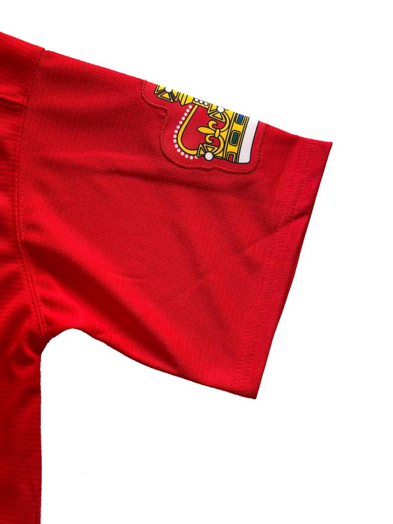 Hooligans 'Mars' 24K Baseball Jersey Men White Red Embroidery Festival Shirts Gift Party S~3XL