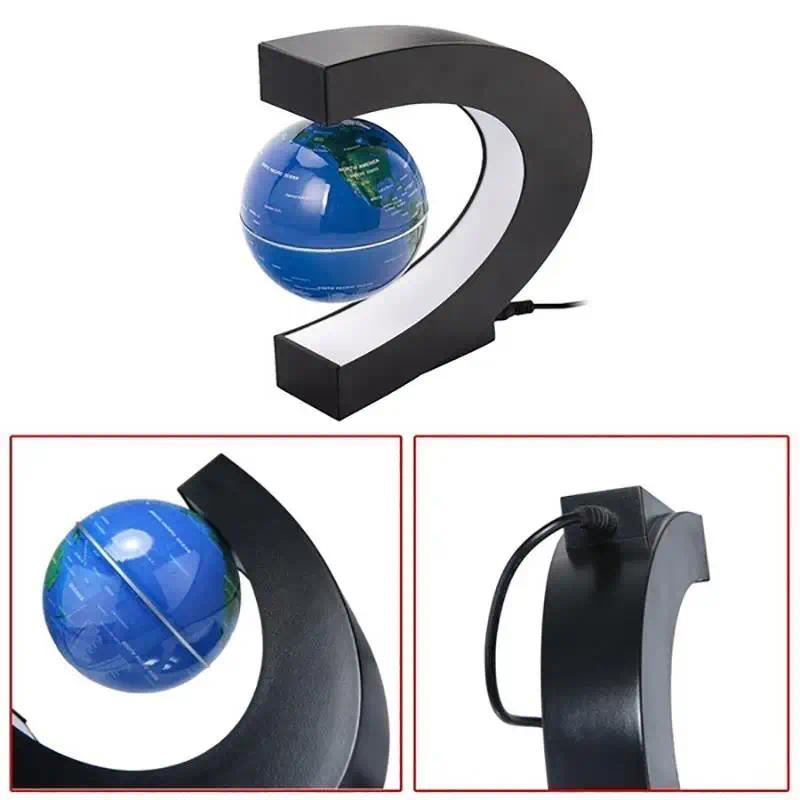 Magnetic Floating Levitation Globe LED World Map Electronic Antigravity Lamp Novelty Ball Light Home Decor Lamps Birthday Gifts Magnetic Floating Levitation Globe LED World Map Electronic Antigravity Lamp Novelty Ball Light Home Decor Lamps Birthday Gifts