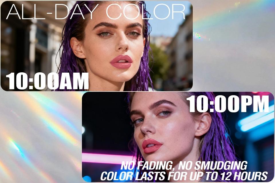 Long Lasting Peel Off Lip Stain Lip Color Pen 6 Colors with Precision Tip All Day Wear Water Resistant Transfer Resistant