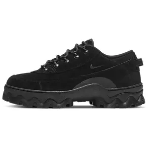 Nike Lahar Black Low-Top Comfort Sneakers for Women Verifiable, with credentials and supporting global authentication