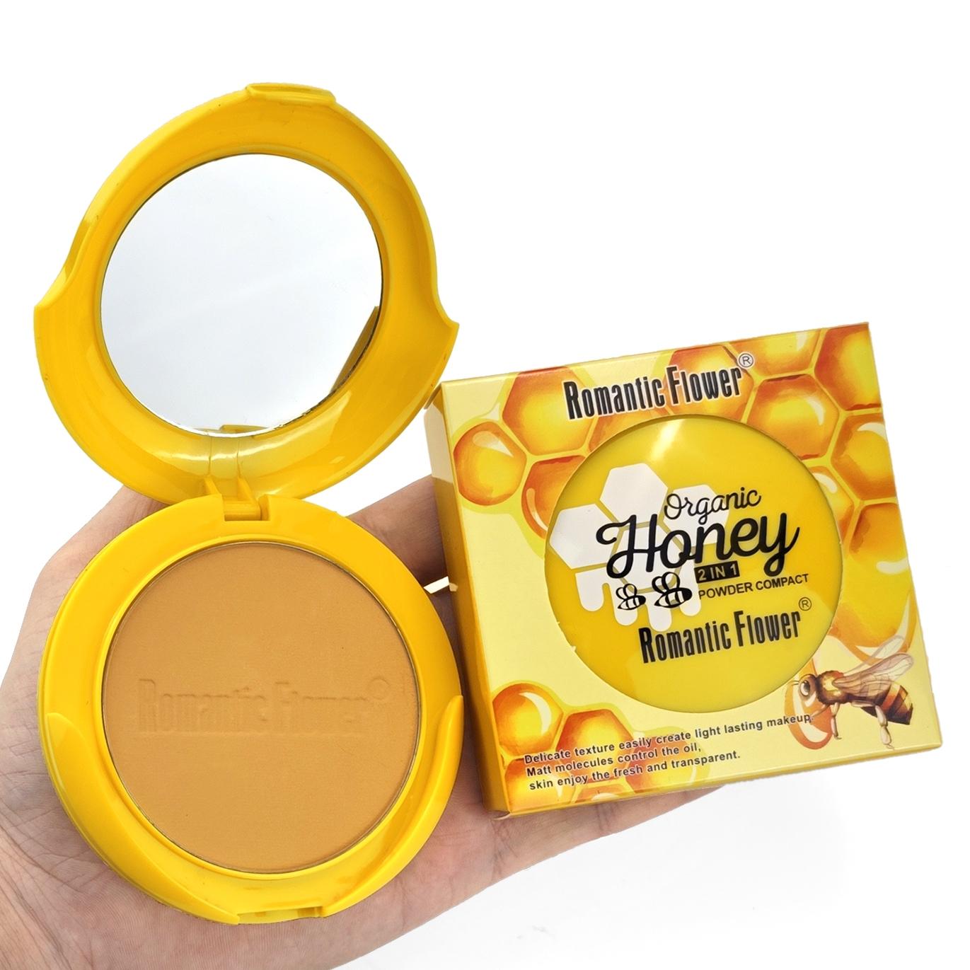 Nature Double-layer Beauty Powder Cake, All Skin Tones Face Makeup Fine Powder Matte Finish Waterproof Finishing Powder Long Lasting Pressed Powder