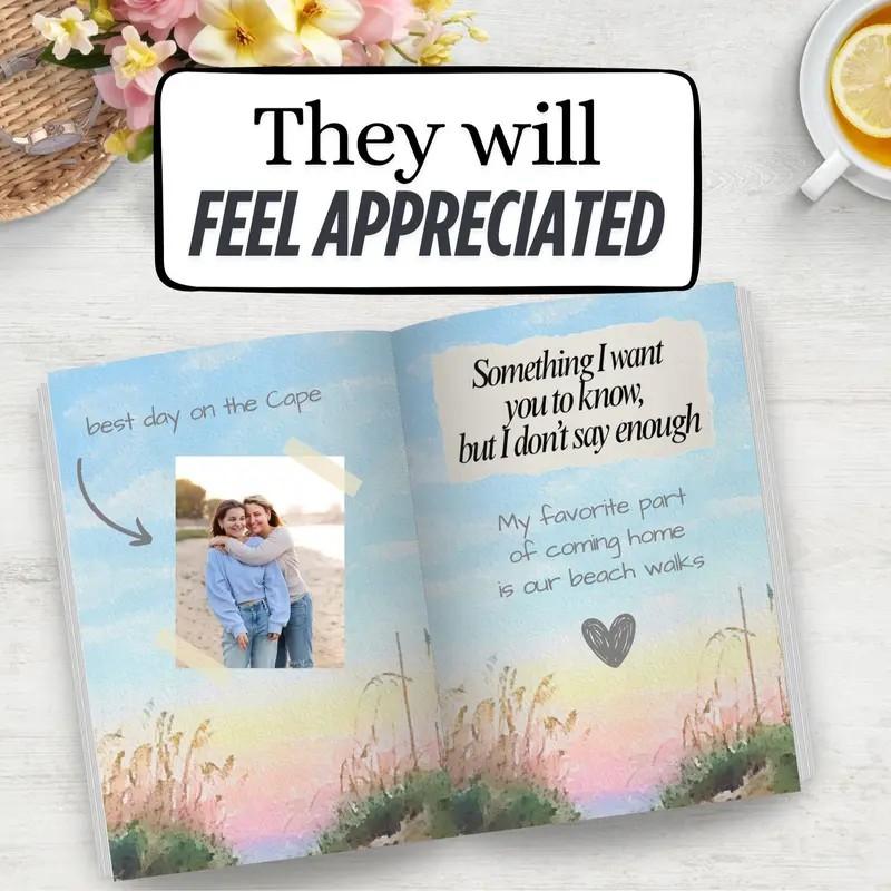 Just a Few Things I Love About You Mom Fill-In The Blank Book Gift for Mom Journal, Meaningful Gifts for Mom, Mothers Day Gifts, Mom Birthday Gifts