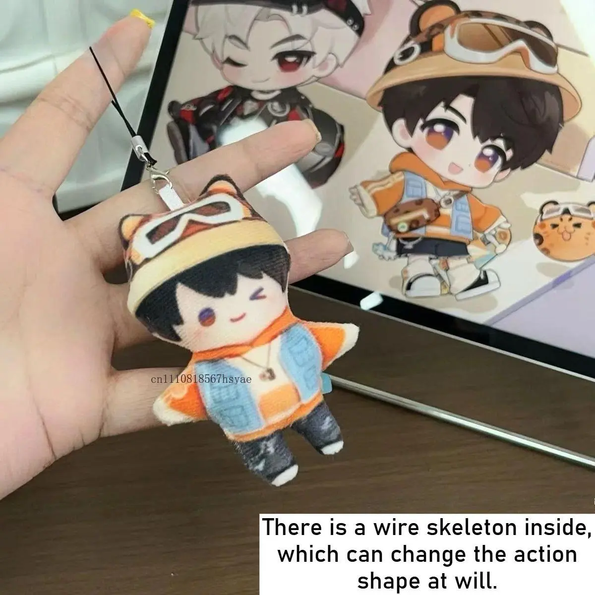 New Love and Deepspace Mini Doll Rafayel Xavier Zayne Sylus Caleb Kawaii Creative Movable Doll Fan Gifts
