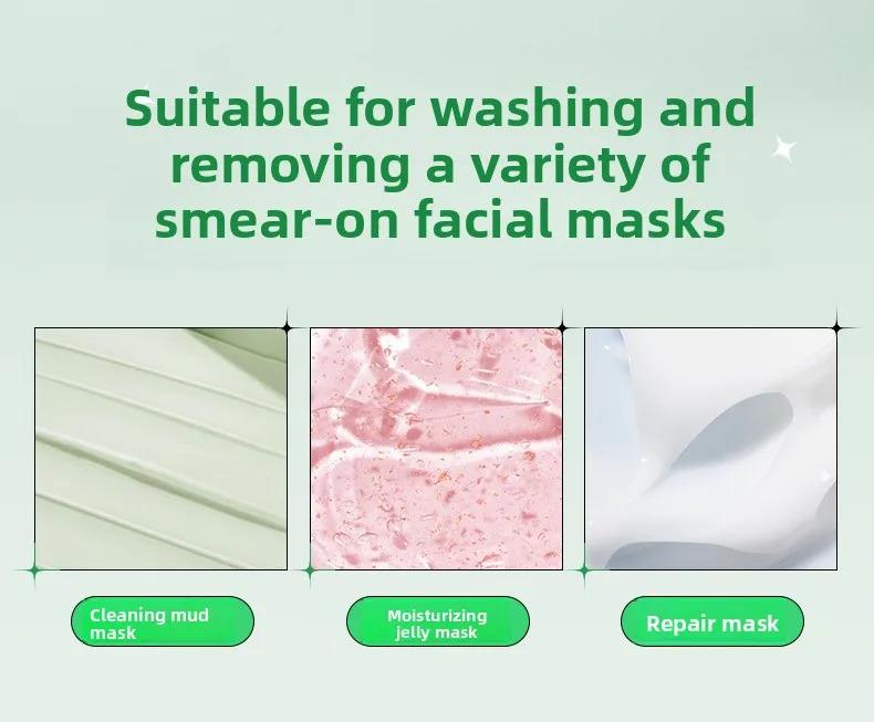 Facial Cleansing Sponge, Reusable Exfoliating Puff & Mask Applicator, Deep Pore Cleanse Face Wash Tool