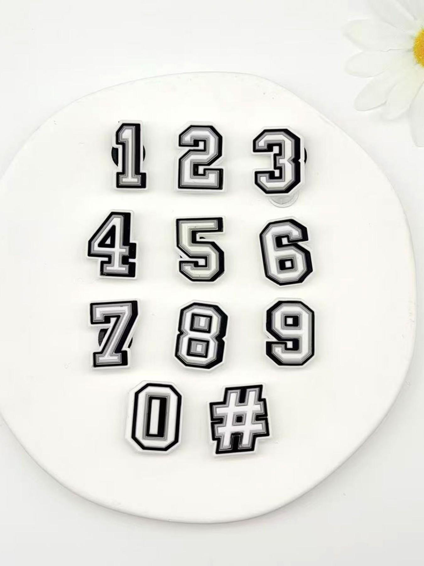 Initials Letter Shaped Shoe Charm, 1 Count Cute Shoes Accessories for Clog, Slippers, DIY Shoes Decorations for Festivals, Parties, and Birthdays