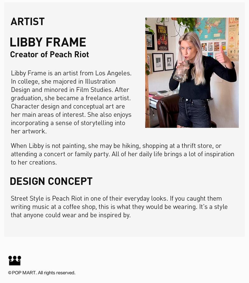 POP MART Peach Riot Rise Up Series Figures, Blind Box, Mystery Box