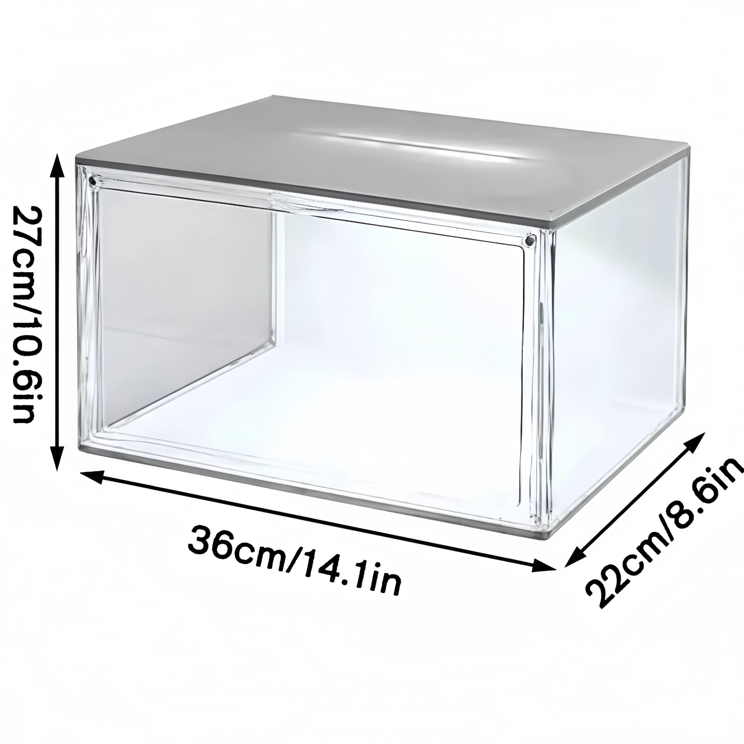 LED Ceiling Light Storage Box, Space-Saving Organizer for Home & Office Use, Durable Design for Easy Access