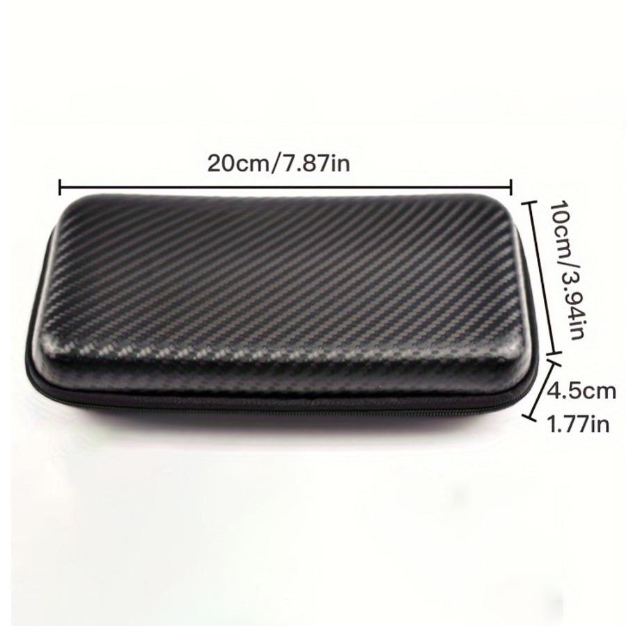 Portable Cuban Cigar Box with Cigar Box Can Hold 8 Cigar - Travel friendly cigar holder, ideal for men's cigar and storage gift boxes