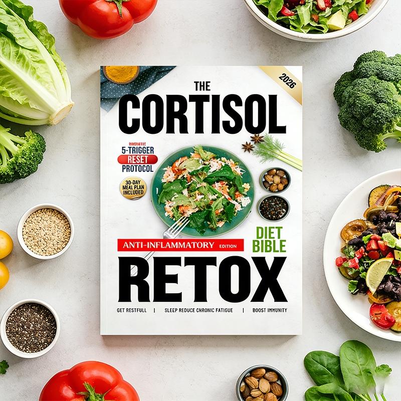 The Cortisol Detox Diet Bible: 3 in 1 | A 30-Day Plan Built on the Innovative 5-TRIGGER RESET PROTOCOL to Balance Hormones, Restore Energy and Achieve Lasting Weight Loss