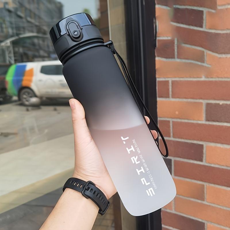 Sport Water Bottle for Men Women Students Fitness Gradient Color High Capacity Leakproof Water Bottles BPA Free Portable Drinkware Travel Gym Teacup