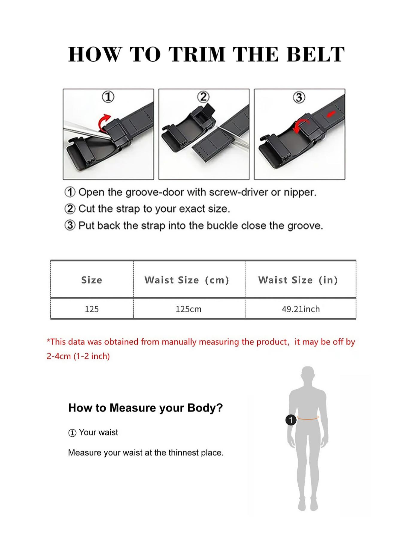 New Trendy Fashion Men's Belt, Casual Business Leather Belt, Versatile Daily Wear Waistband for Suits & Pants, Adjustable Waist Belt, Elegant Belt Buckle