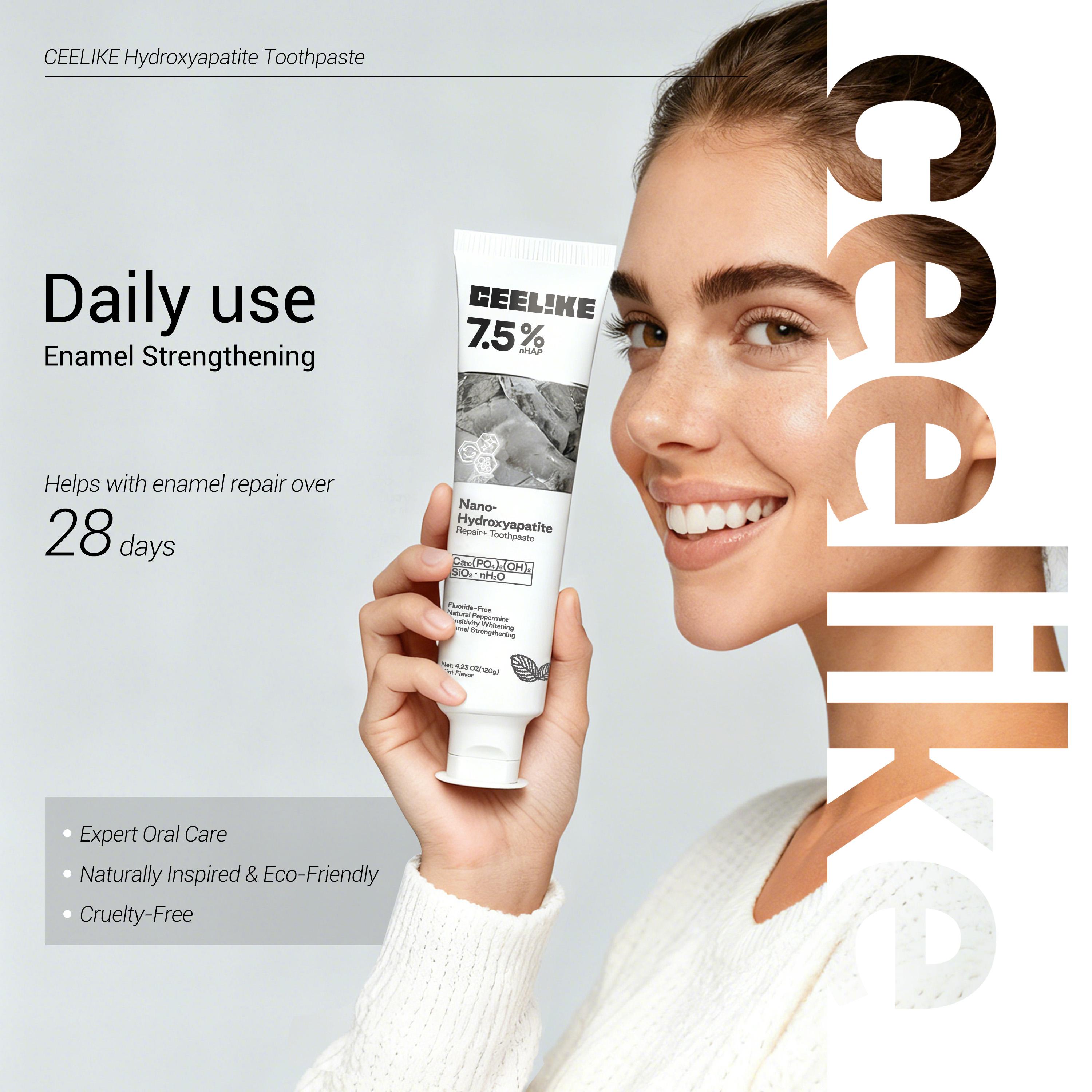 Ceelike Nano Hydroxyapatite Toothpaste | Repairs & Strengthens