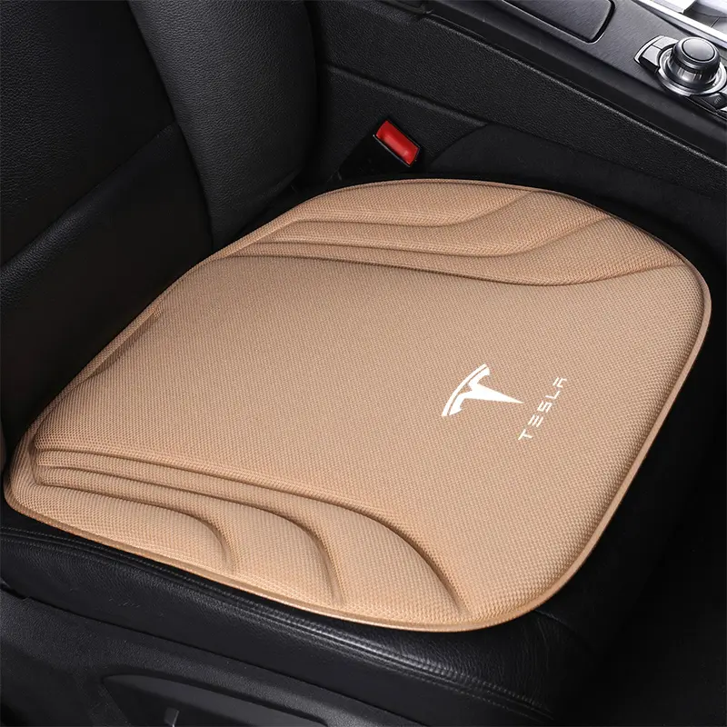 Car Seat Cushion Protector Universal Breathable Car Seat Protectors Auto Seat Protectors Seat Cover Mat For Tesla Model 3 Model X Model S Model Y Juniper 2023 Roadster