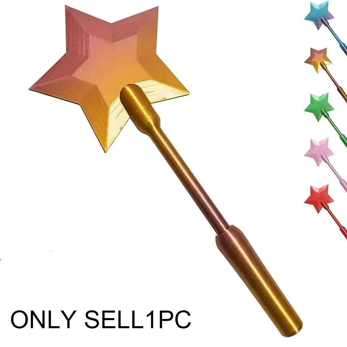 3D Printed Magic Wand Payment Device, Touch-To-Pay Credit Card Wand, Starlight Non-Contact Payment Card Holder, Convenient and Stylish