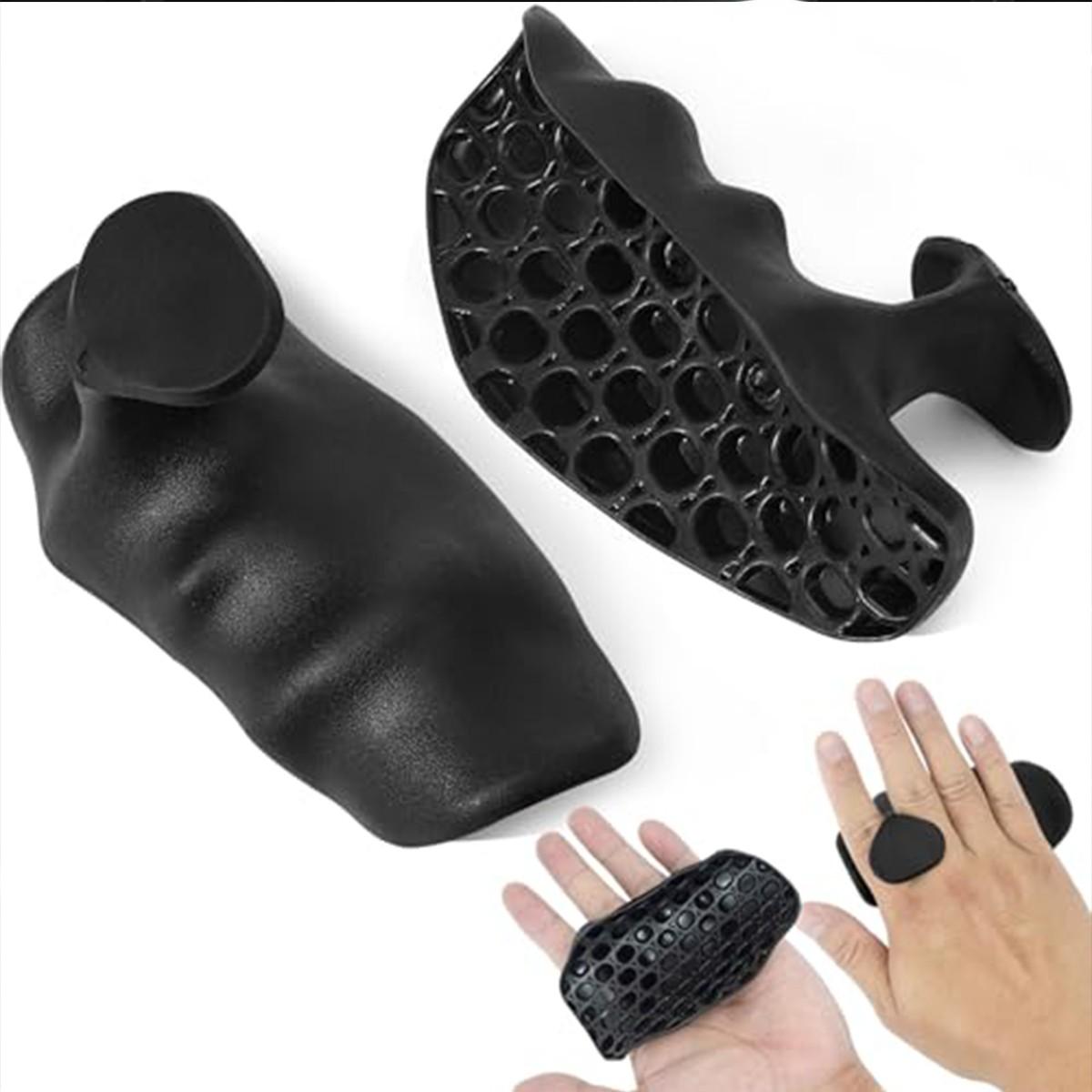 2pcs Weight Lifting Grips Workout Gloves, Flexible Hand Protection for Men Women, Gym Fingerless Pull Up, Bodybuilding Gymnastics
