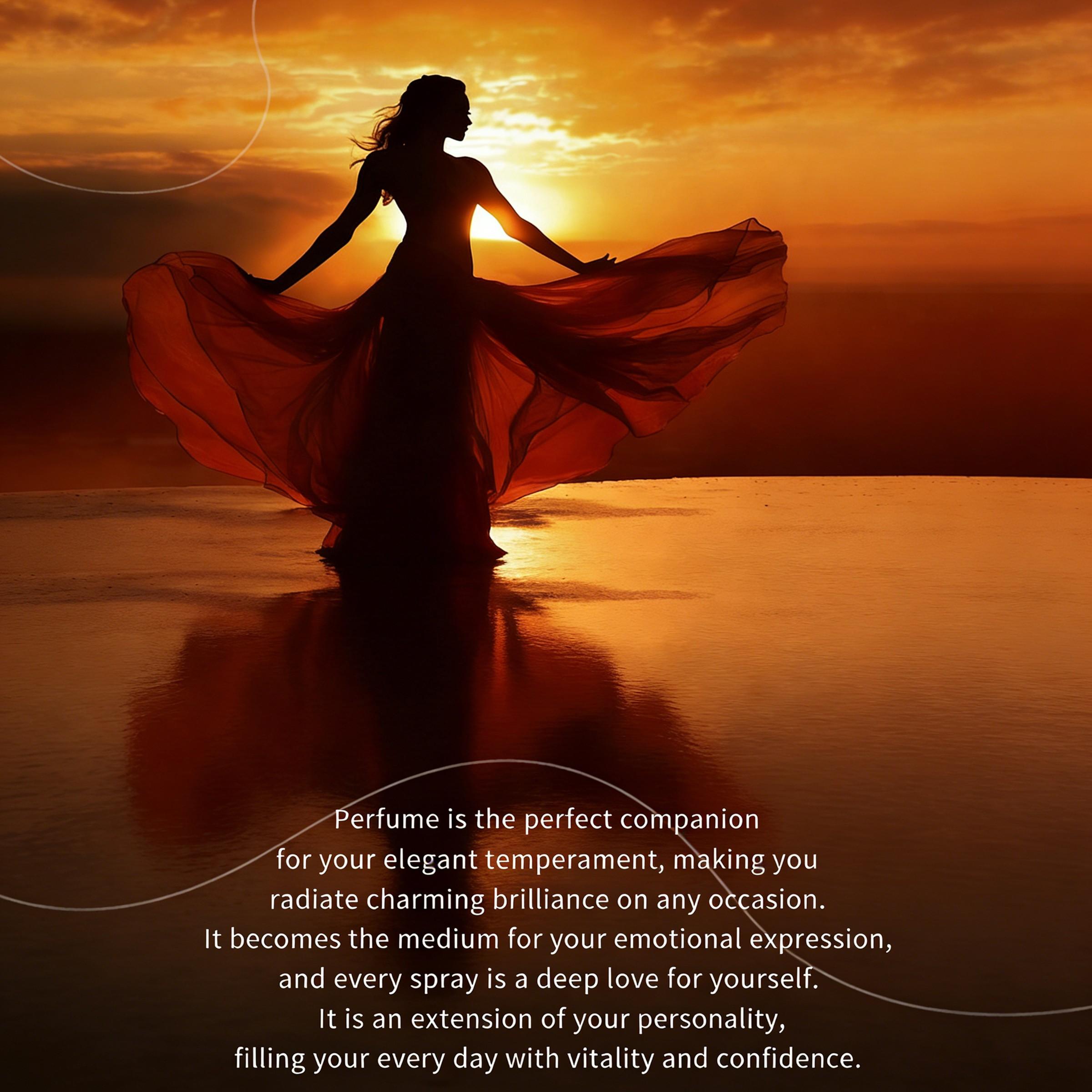 Clear Woody Warm Vanilla Rollerball Fragrance Oil, Sandalwood Vanilla Woody Scent, Alcohol-Free, Long-Lasting, 10ML, Retro Gift Box