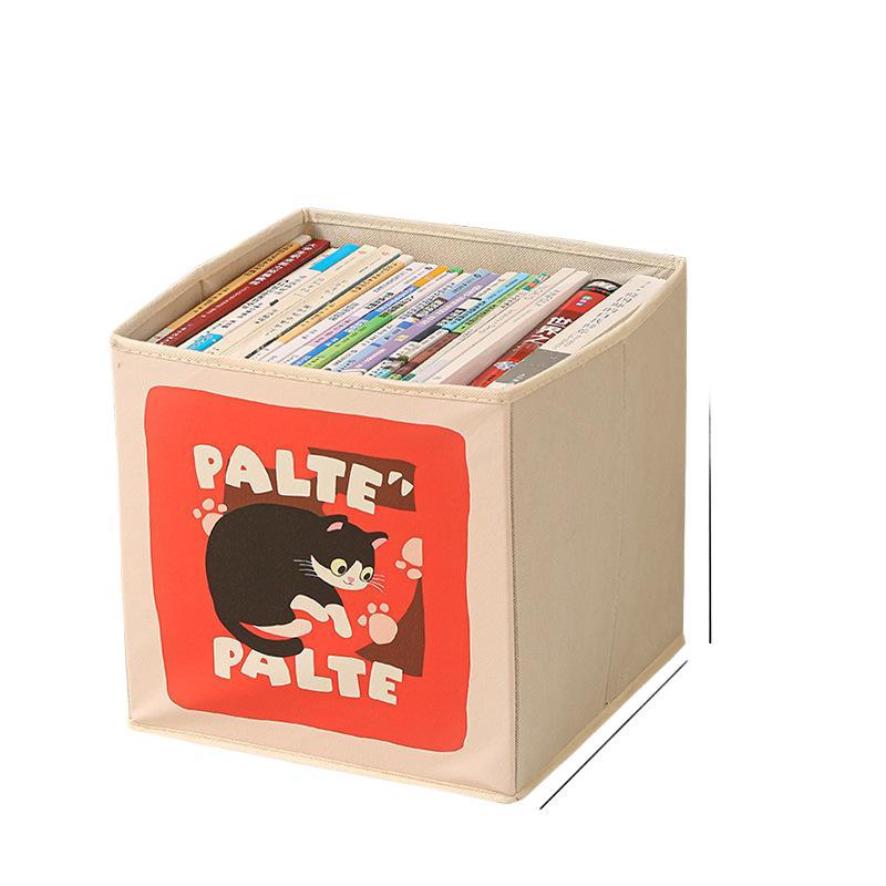 Cartoon Multifunctional Storage Box, Large Capacity Thick Fabric Moisture-Proof Organizer, Bedroom Clothing Magazine Holder
