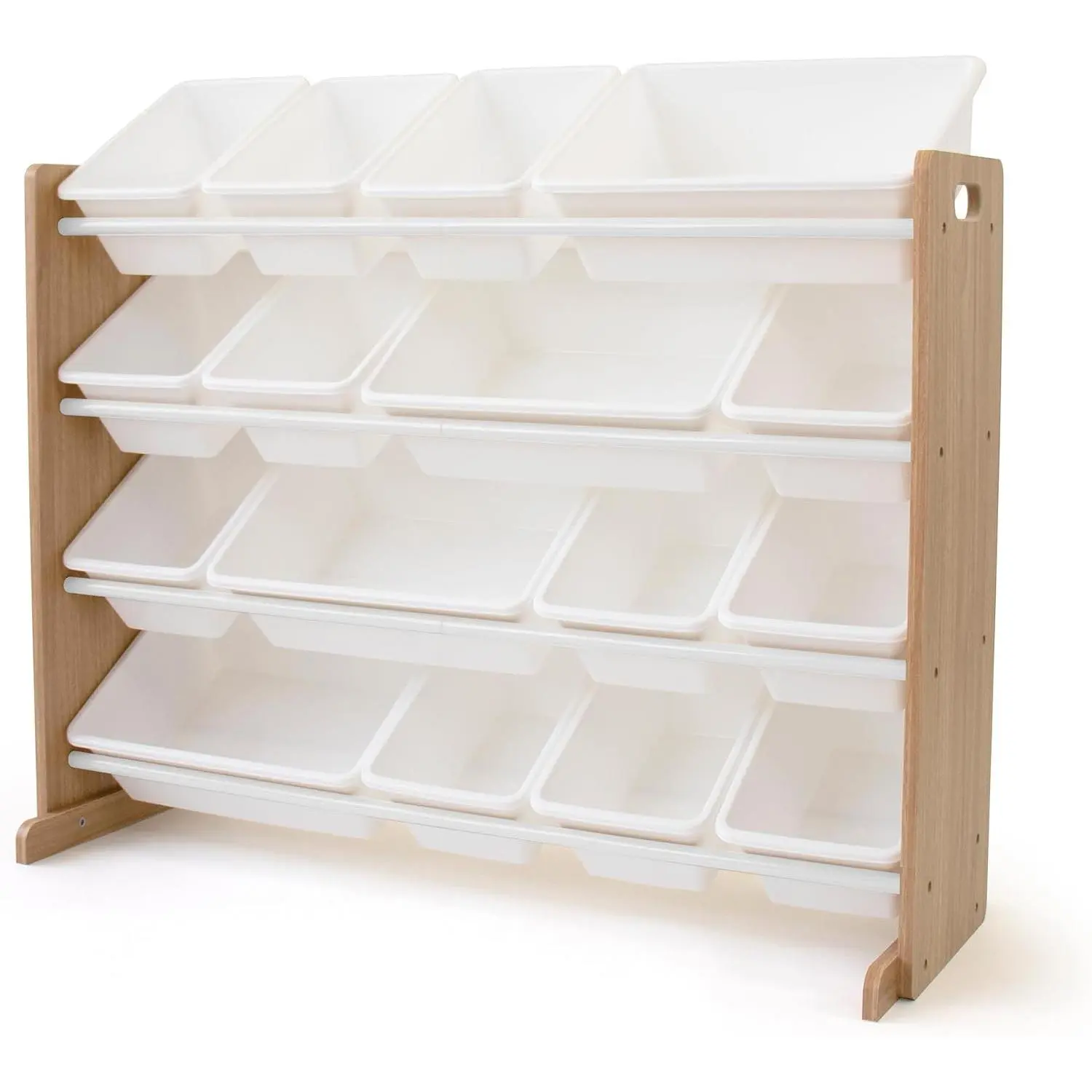 Natural Wood/White