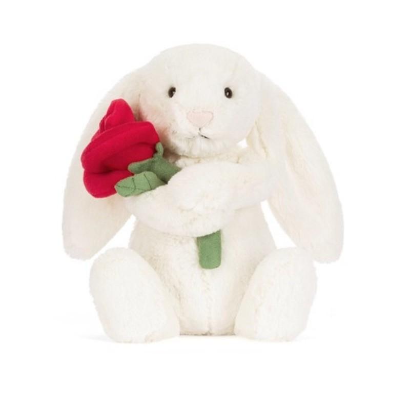 Matcha Small Dragon Rabbit Plush Toy Cuddly Stuffed Animal Soft Cute Hugging Companion Doll Birthday Gift Valentine's Day Gift Surprise Gift for Girls