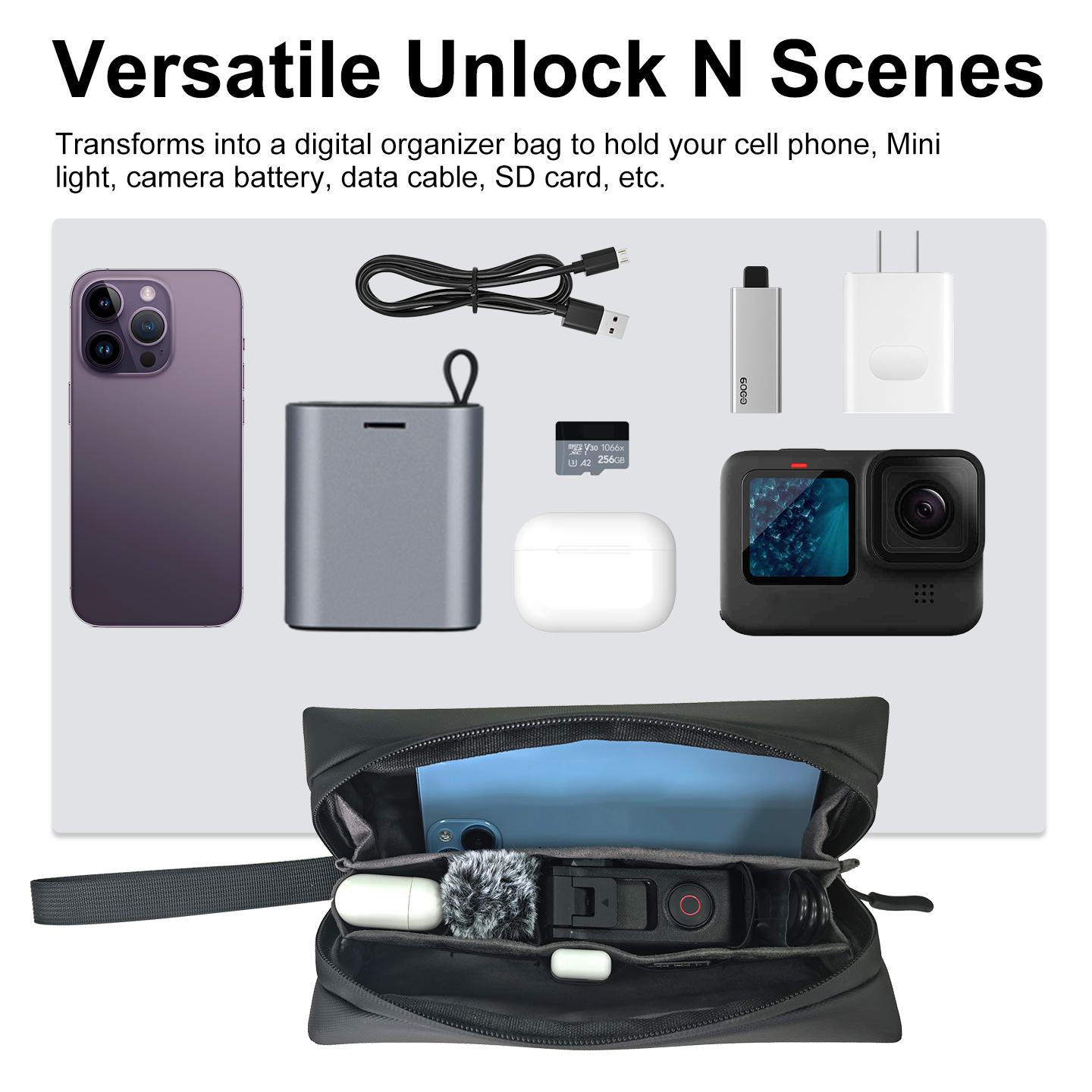 Storage Bag for DJI OSMO Pocket 3 Travel Portable Carrying Case for ...