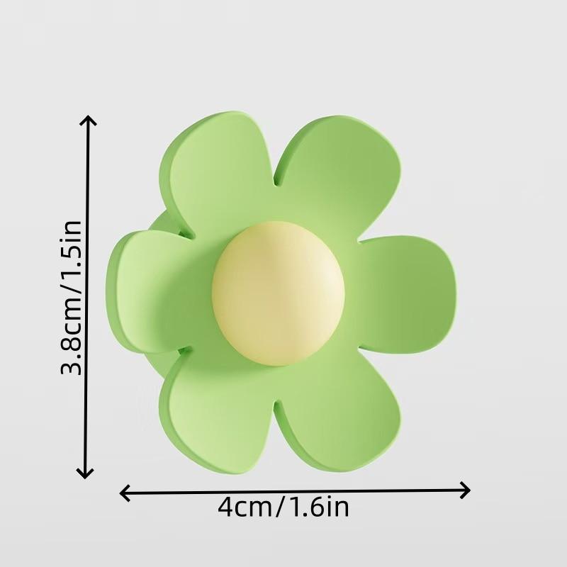 12pcs Silicone Sink Overflow Plug, Flower Shape, Durable Easy Install, Kitchen Bathroom Drain Cover, Prevents Clogs, Decorative Accessory