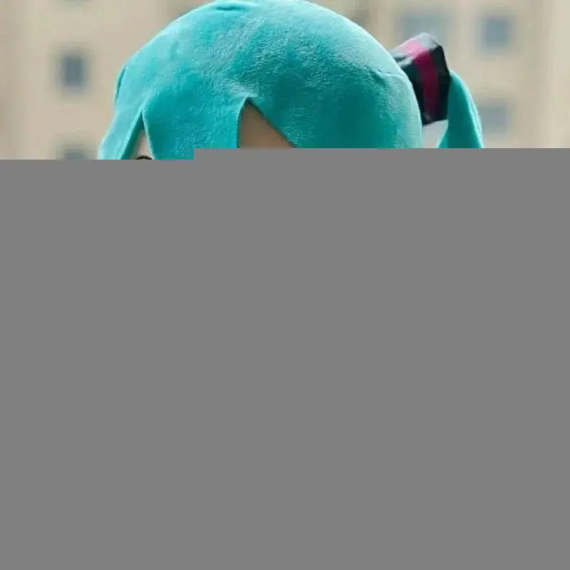 2026 new Hatsune Miku Plush Doll Anime Plush Classic Deep Sea Hatsune Miku Doll Cute Fufu Child Toy Cartoon Girl Pillow Ornaments