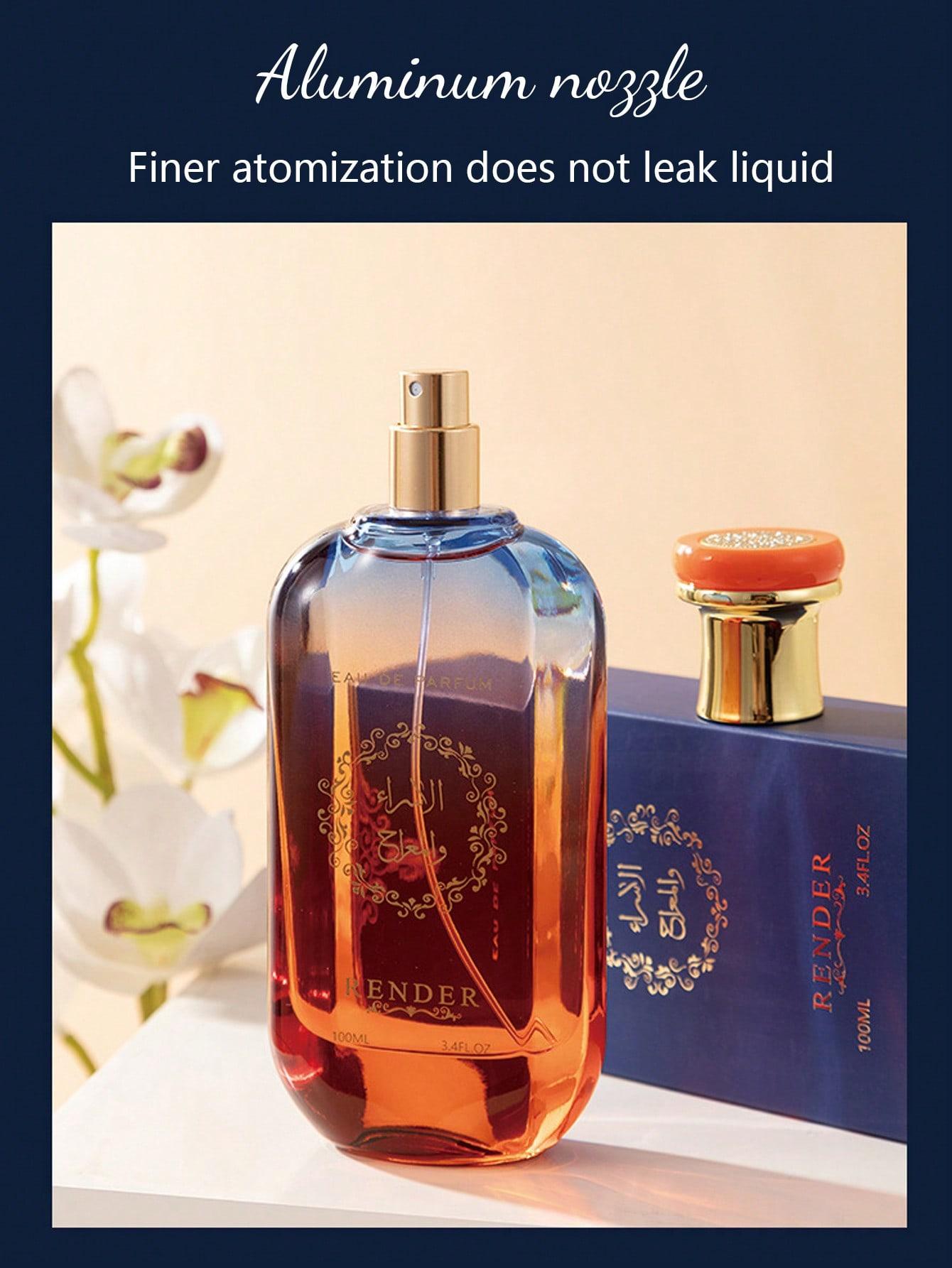 Arabian Women's Perfume, embodying Middle Eastern luxury fragrance. 100ml capacity, uniquely designed for dates & everyday occasions. Passion fruit and raspberry scent, Arabian-style fragrance, aromatic cologne.