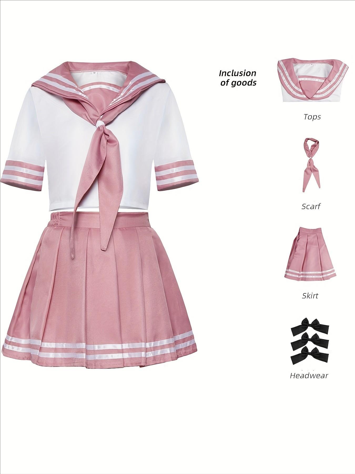 Fate Apocrypha Rider Astolfo Cosplay for Men JK School Uniform Sailor Suit Women Outfit Anime Halloween Costume