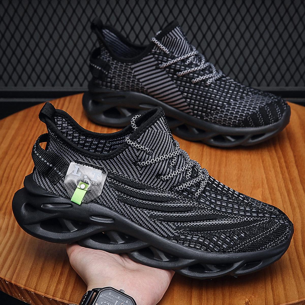 Men's 2025 Spring Fashion Sports Height Increasing Sneakers Walking Trainer Closed Runner Training Mesh Running Sneakers train athletic non-slip ankle boot allseason comfortable footwear casual lightweight