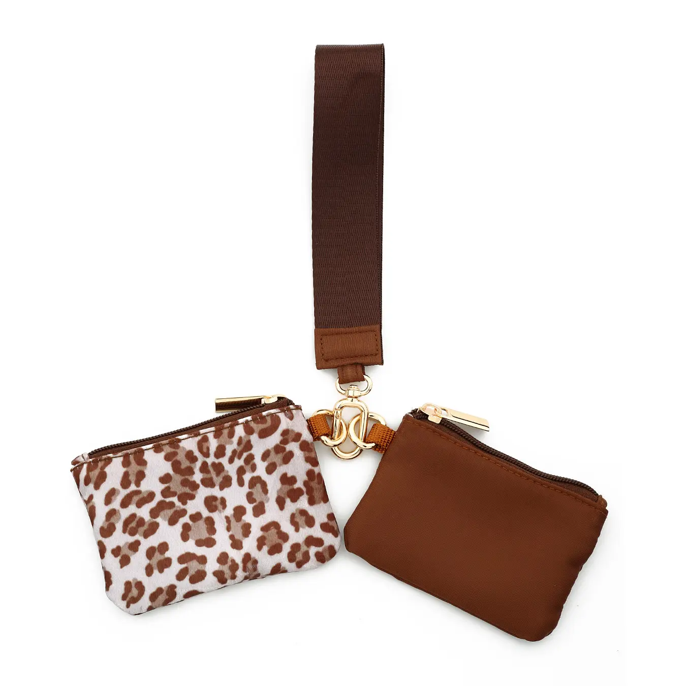 7 brown leopard print
