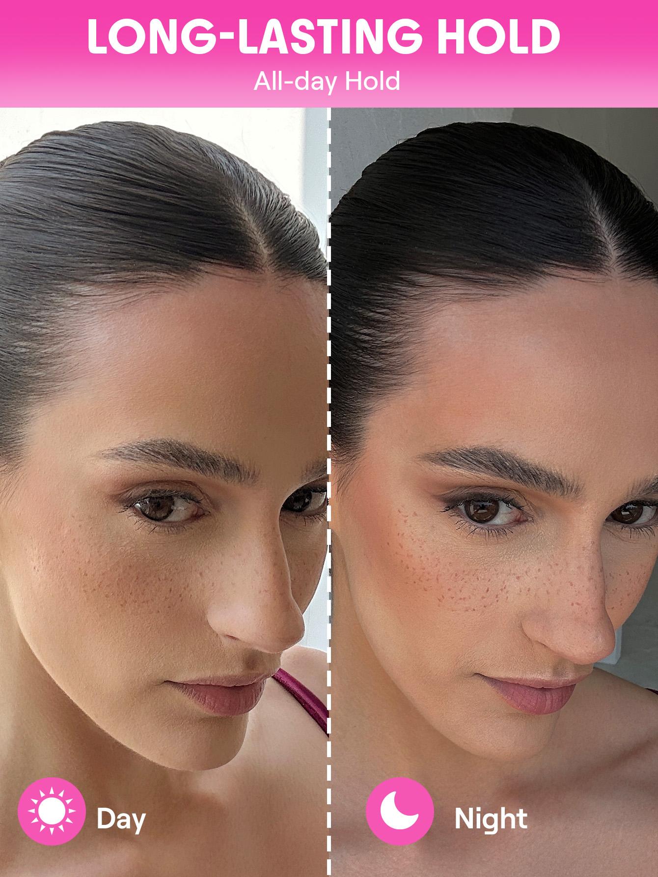 SHEGLAM HAIR Locked in Glossy Shine Strong Styling Stick-30g,Flyaway Hair Control,Elegant Sticks,Long-Lasting Hold,Sleek Look In 1-Swipe,Non-Sticky & Non-Greasy, Zero White Cast,Cranberry Scent Made For All Hair Types-Effortlessbeauty