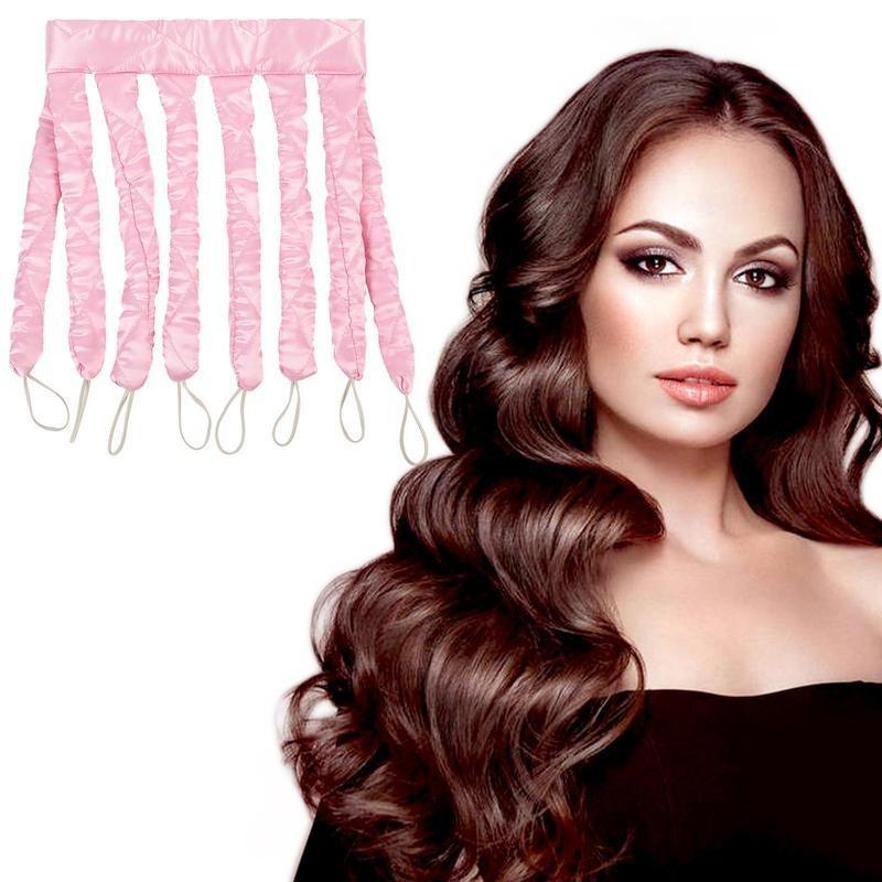 Heatless Hair Curlers Wand, Flexible Octopus Curler To Sleep in Overnight, Silk Satin Hair Curling Rollers, Hair Styling Tool for Daily Use, No Heat Curls, Heat Free Styler, Heatless Styling Tools