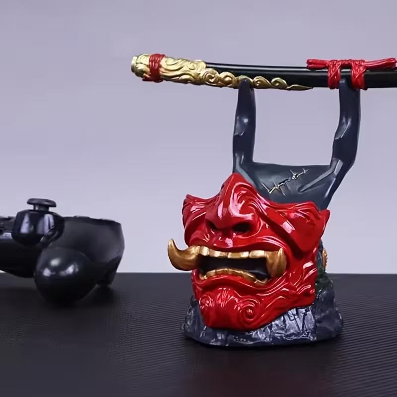 1pc Game Controller Stand, Suitable for Home and Office Lazy Phone Holder, Universal Phone Holder, Multipurpose Phone Holder, Store Counter Decoration, Christmas Gift for Gamers and Horror Movie Fans, Unique Gaming Accessory, Exquisite Design