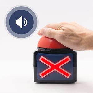 2 Pack Game Buzzers with Light and Sound, Electronic Answer Buzzers for Trivia Quiz, Got Talent Party Toys, Funny Play Buttons for Kids Adults Family Game Night 2 Pack Game Buzzers with Light and Sound, Electronic Answer Buzzers for Trivia Quiz, Got Talent Party Toys, Funny Play Buttons for Kids Adults Family Game Night