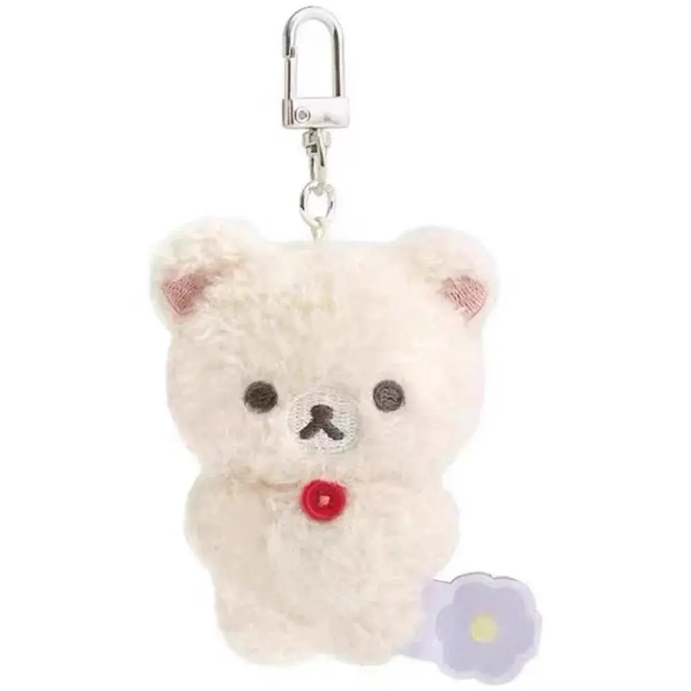 10/Lot Halloween Devil Angel Flower Bear 7-10CM Penant Keychain Plush Doll Stuffed Toy
